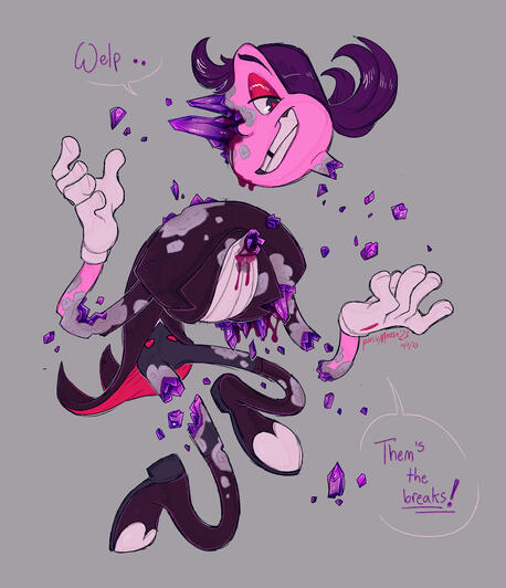 Day 5: Plant / Candy / Crystal Gore