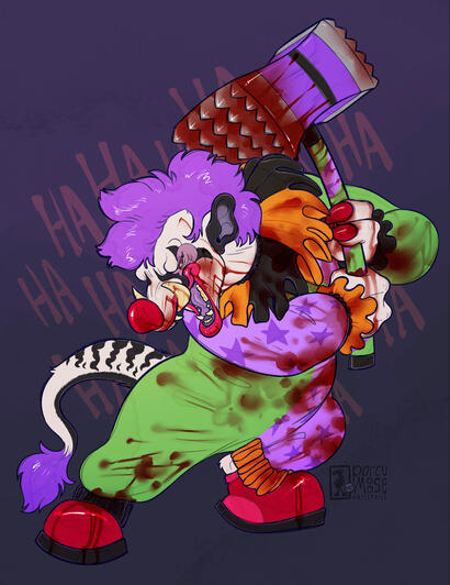 Day 27: Coulrophobia (fear of clowns)